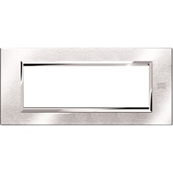PLACCA ALU CROMO SPAZZ 6M
