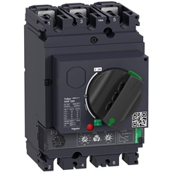 Interruttore automatico TeSys GV5 magnetotermico con manovra rotativa con manovra rotativa 70-150A Icu 70kA