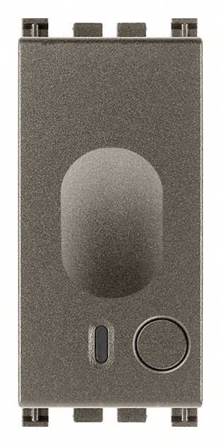 Sonda temperatura domotica Metal controllo ambiente riscaldamento condizionamento fan-coil 3 velocità PID NTC By-me