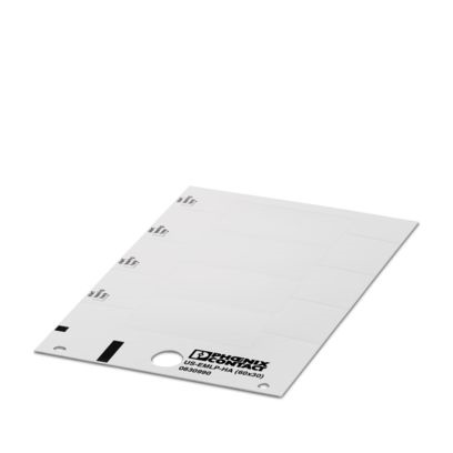 Targhetta identificativa 60x30mm per morsettiere