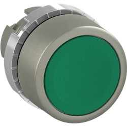PULSANTE  SATIN  FILO  VERDE