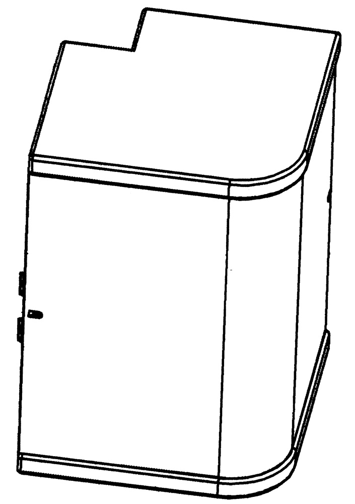Angolo esterno 120x80 mm verniciato bianco RAL 9010 per impiantistica elettrica
