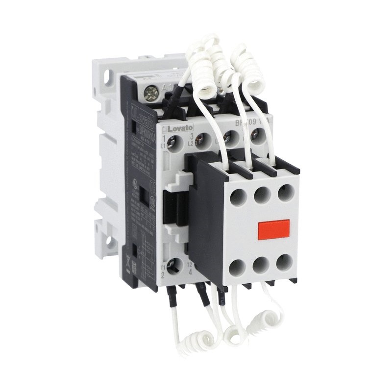 Contattore rifasamento 7,5kVAR 24V AC 50/60Hz tipo BFK con resistenze limitatrici integrato