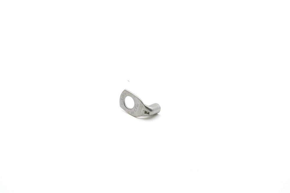 Capocorda rame 6mmq vite 6mm piegato 90° per cablaggio elettrico