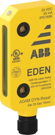 Sensore sicurezza compatto ADAM DYN-RESET M12-5 per industria