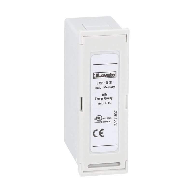 Modulo espansione serie EXP memoria dati energy quality per prodotti da incasso data logging