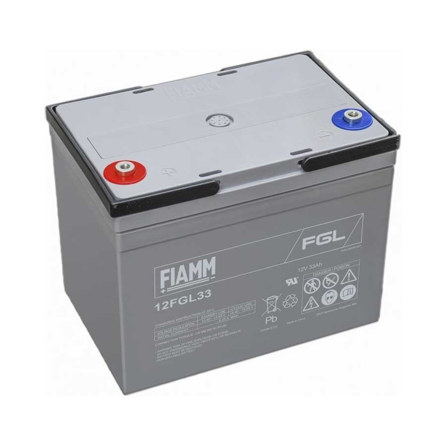 Batteria 12V 33Ah Long Life AGM per sistemi sicurezza