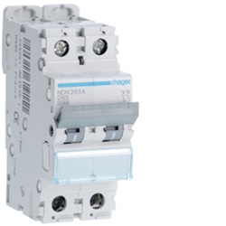 INTERR. AUTOM. 2P 63A 10KA D 2M