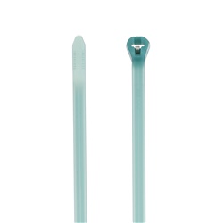 Fascetta Tyrap ETFE 340mm 120lb Resistente Alte Temperature Acquamarina 50pz