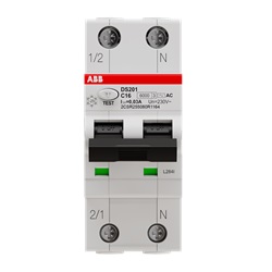 DS201 INT.DIFF.MAGN.6KA 1P+N AC C16