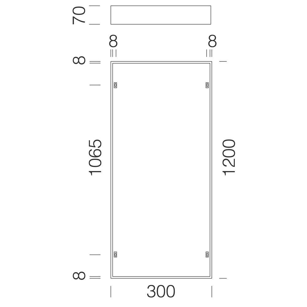 CORNICE PLAFONE RODI R 595 BIANCO