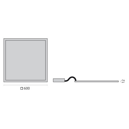 FL600LED SB IL 41 S/A 830 WH9016 DA