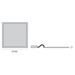 FL600LED SB IL 41 S/A 830 WH9016 DA