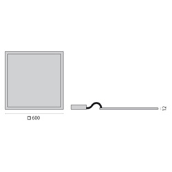 FL600LED SB IL 41 S/A 830 WH9016 DA