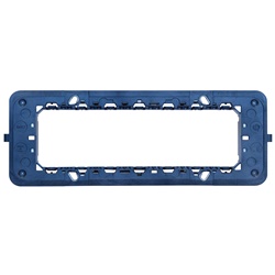 Supporto Arké Fit 7 moduli con viti per scatole elettriche montaggio rapido