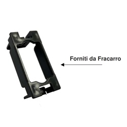 Adattatore modulo singolo universale per prese Living Now BTicino residenziale