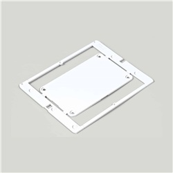 Targa identificazione quadro 100x60mm gialla TA100060YS