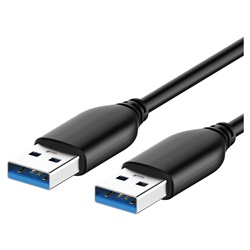 Cavo USB 3.0 alta velocità connettori tipo A 5 metri per trasferimenti dati professionali e domestici