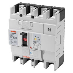 Interruttore scatolato MSXD 160A 3P+N 25kA magnetotermico distribuzione potenza