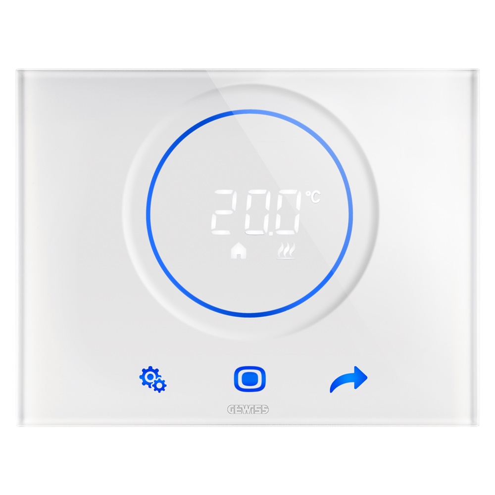 TERMOSTATO THERMO ICE - KNX - DA PARETE - BIANCO - CHORUSMART