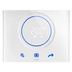 TERMOSTATO THERMO ICE - KNX - DA PARETE - BIANCO - CHORUSMART