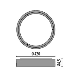 MULTI+ 40 PC LED 28W SMART DA 4K WH
