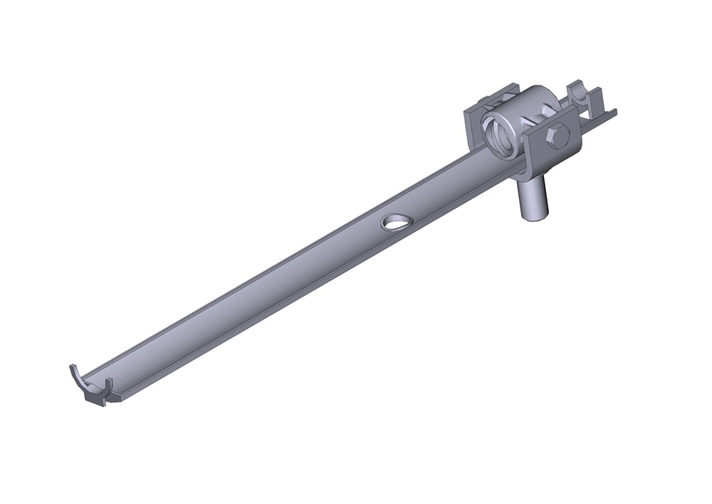 BOCCOLA MADREVITE+STAFFA SERIE AXO