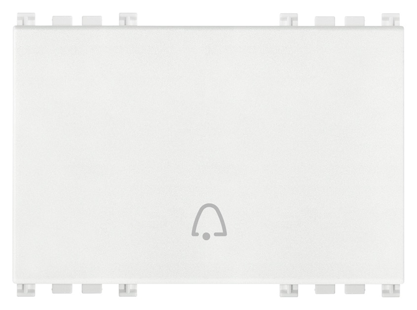 TASTO 3M SIMBOLO CAMPANELLO BIANCO