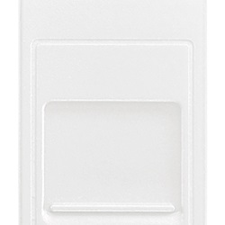 Presa RJ11 6/4 con portello bianco