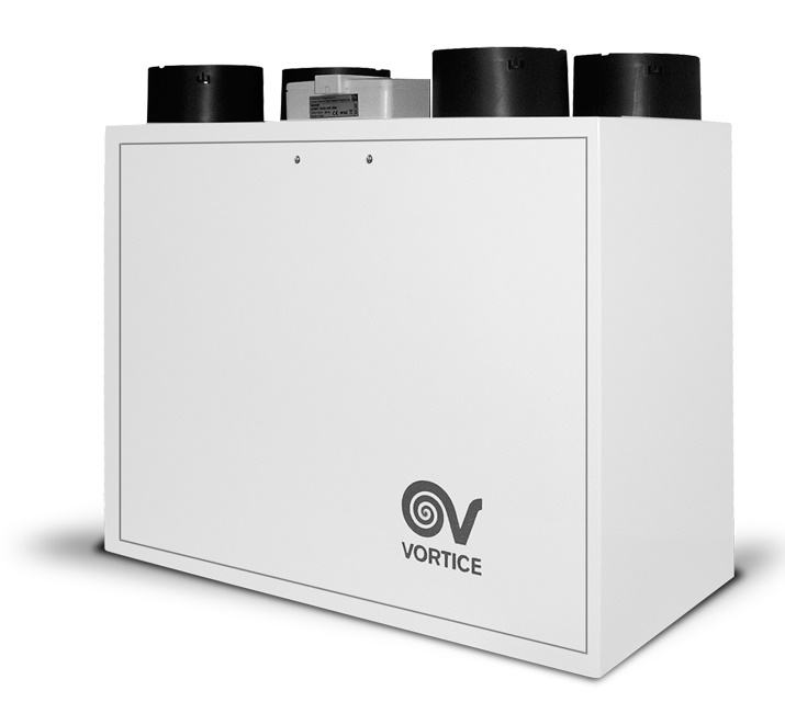 Recuperatore calore VORT HR 200 BP ventilazione civile residenziale