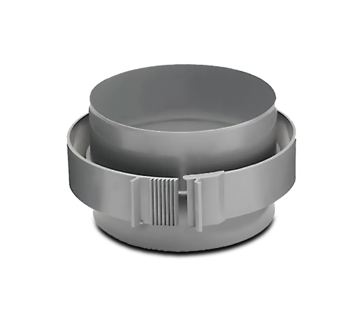 Connettore EPE sezione circolare 125 mm per condotti ventilazione