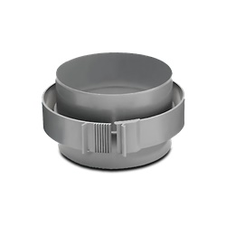 Connettore EPE sezione circolare 125 mm per condotti ventilazione