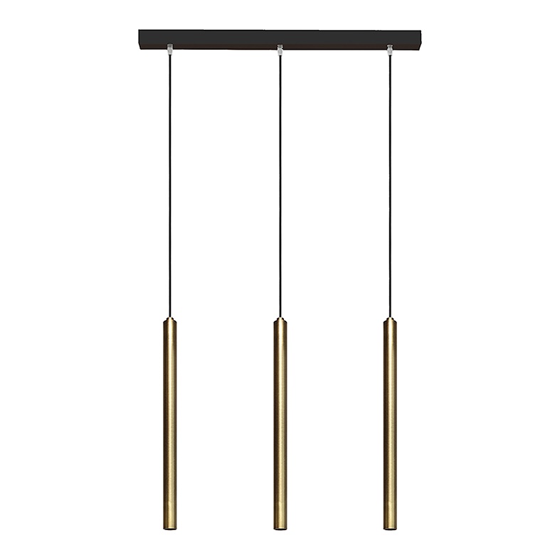Lampada sospensione LED COB 3000K fascio concentrato alluminio binario YAKI evo casa ristorazione