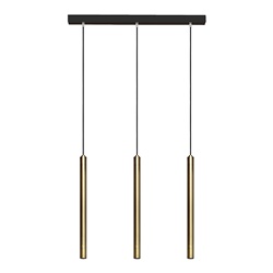 Lampada sospensione LED COB 3000K fascio concentrato alluminio binario YAKI evo casa ristorazione