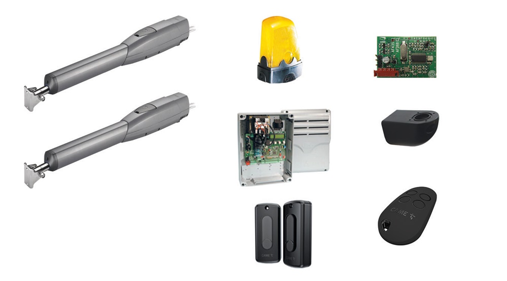 Kit telescopico ATS 3m 230V per ante fino a 400 kg uso industriale