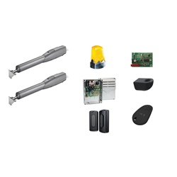 Kit telescopico ATS 3m 230V per ante fino a 400 kg uso industriale