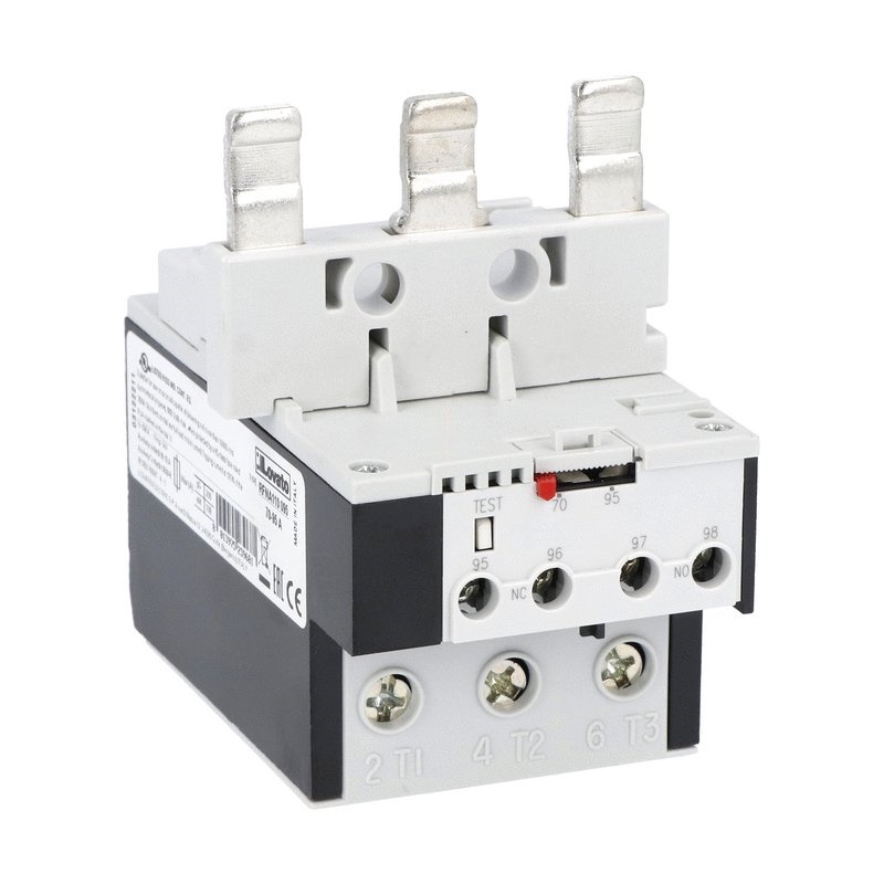 RELE TERMICO 70-95A PROTEZIONE MOTORE RIPRISTINO AUTOMATICO PER CONTATTORI BF95-150