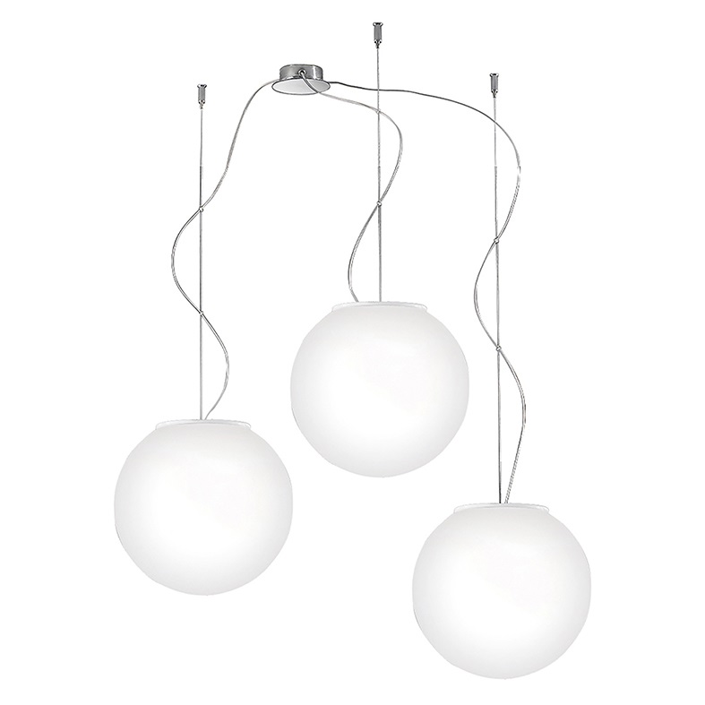 SOSPENSIONE E27 BIANCO 3X75W