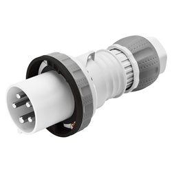 SPINA MOBILE DIRITTA HP - IP66/IP67/IP68/IP69 - 3P+N+T 125A 600-690V 50/60HZ - NERO - 5H - CABLAGGIO A MANTELLO