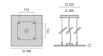FL300LED PL 24 S/A 840 WH9016 OP