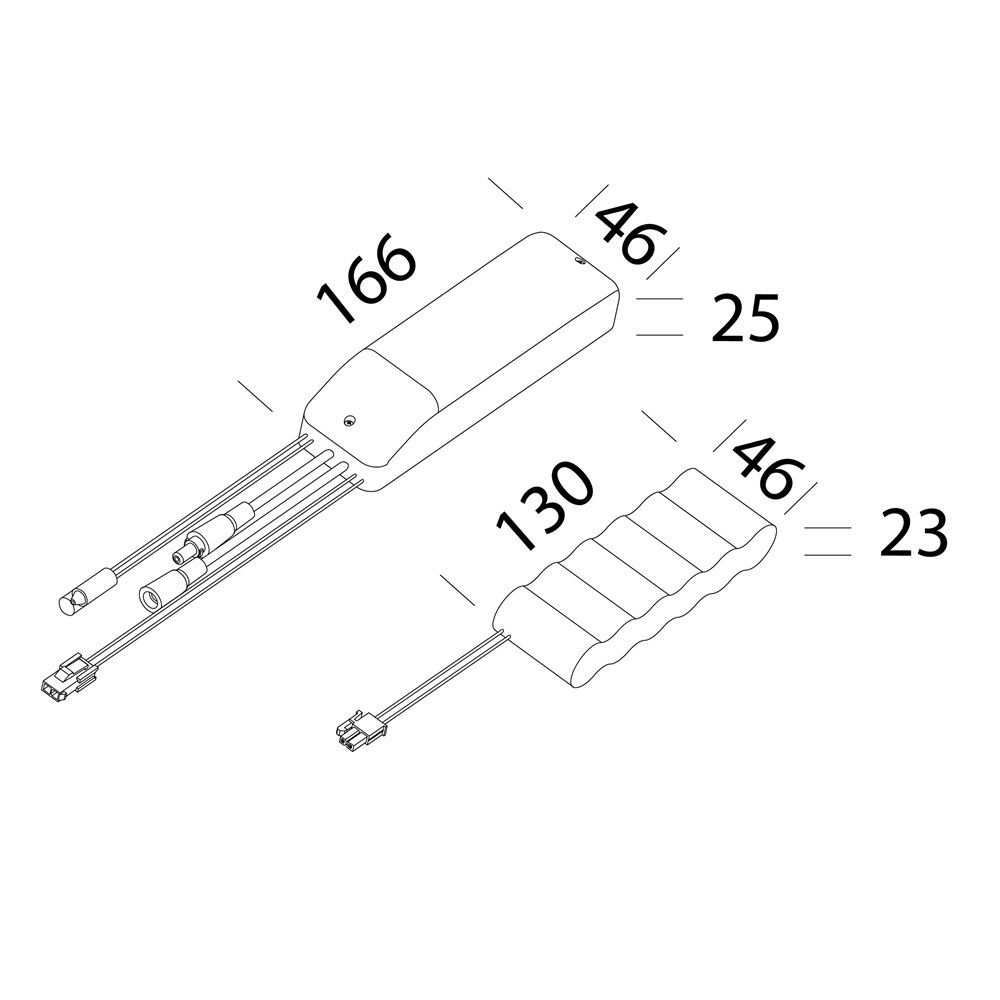 KIT EM 3H APPARECCHI INCASSO ACC.60