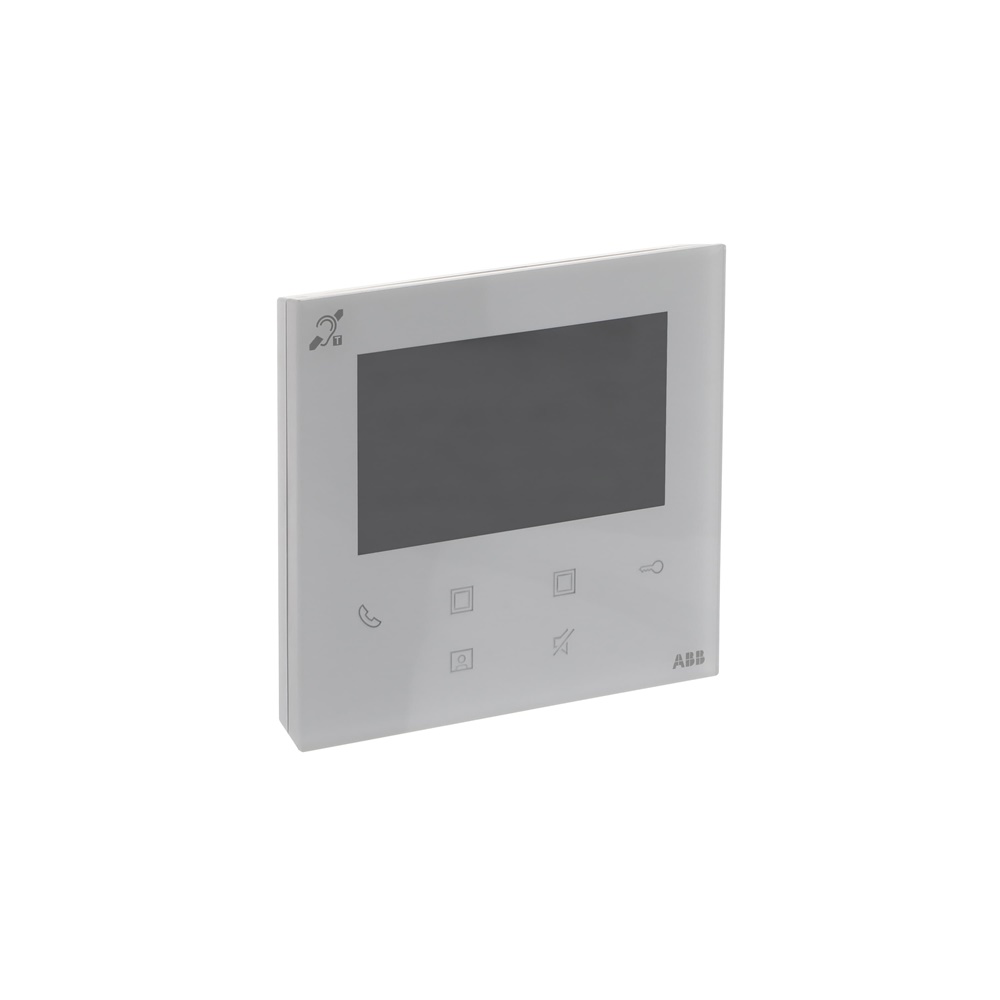 Monitor video indoor 4,3 WiFi con 6 tasti touch e installazione a parete per controllo accessi e videosorveglianza