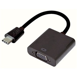 Adattatore VGA a USB 3.1 Tipo C compatto per connessioni video stabili e universali