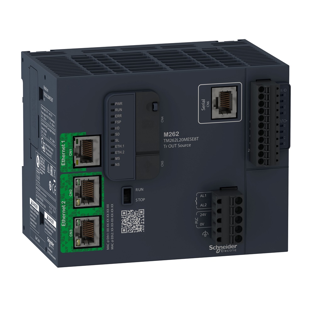 Controllore programmabile M262 3ns - 2 porte Ethernet