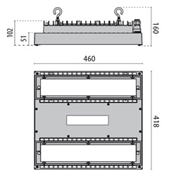 LAMA+ S/EW 150 840 WH1 EMG