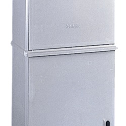 Armadio vetroresina grigio RAL 7040 2 vani serratura cremonese IP44 IK10 CEI EN 62208