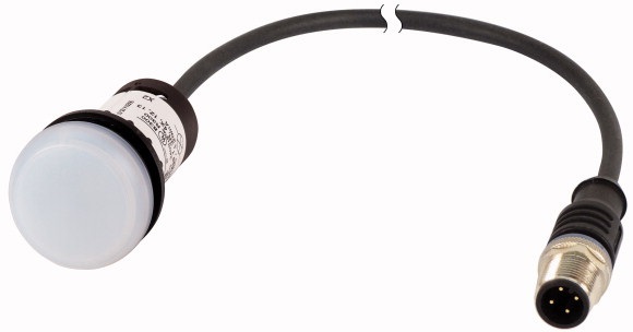 C22-L-W-24-P1 SPIA BIANCO 24V, 0,2M