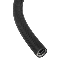 Guaina acciaio zincato rivestita antincendio EN45545-2 25mm flessibile 25m per protezione cavi elettrici