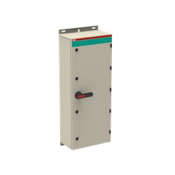 Enclosure interruttore sezionatore 4 poli 415V 720A IP65 acciaio zincato uso esterno
