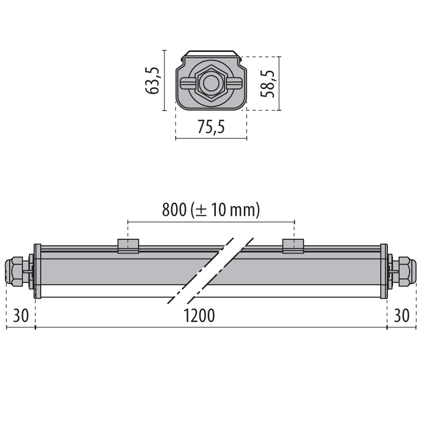 NORMA+120 34 S/EW 840 GR-RAL7035 EM